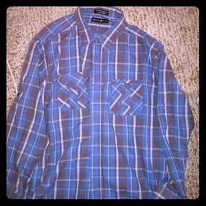 Mens polo dress shirt